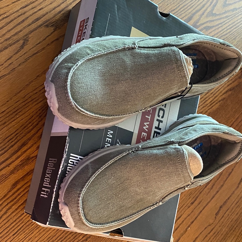 Skechers Streetwear Men's Casual Slip-On Loafers - Taupe